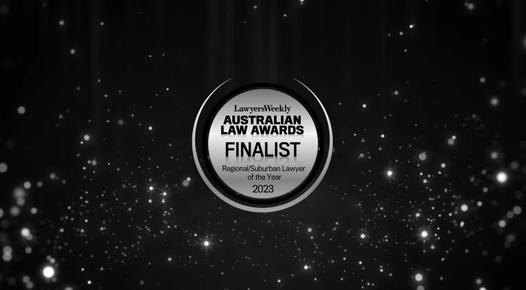 Geoff Ebert Recognised as Lawyers Weekly 2023 Law Awards Finalist
