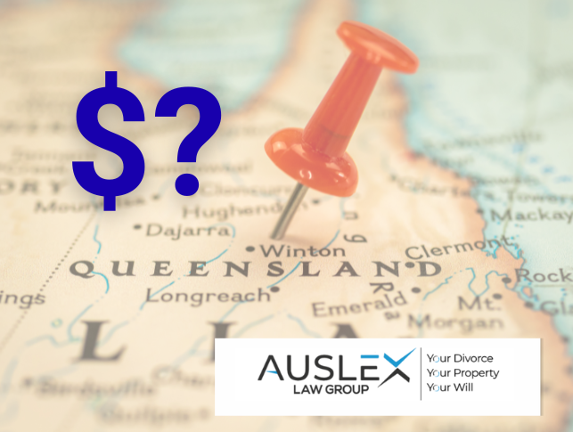How much does a divorce cost in Qld?