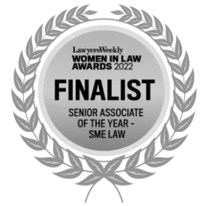 WIL22_Finalists_Senior-Associate-of-the-Year-–-SME-Law.webp